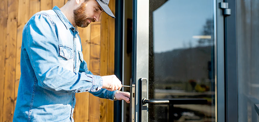 Frameless Glass Storefront Door Locks Replacement in Santa Clara, CA